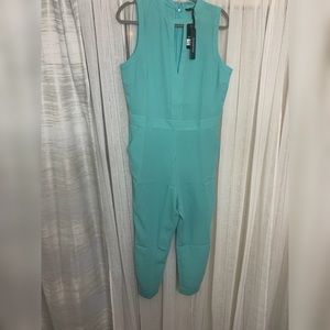 Blue turquoise jumpsuit